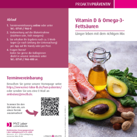 Vitamin D & Omega-3-Fettsäuren