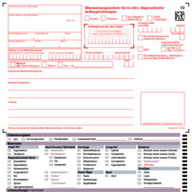 Anforderungsschein Infektionsdiagnostik