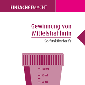 Gewinnung von Mittelstrahlurin